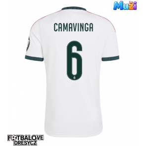 Real Madrid Eduardo Camavinga #6 Domácí Dres 2026-27 Krátký Rukáv Real Madrid Eduardo Camavinga #6 Domácí Dres 2026-27 Krátký Rukáv